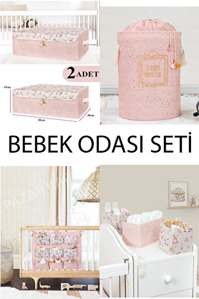 Nisahometeks Bebek Odası Seti 4 Adet 7 Parça