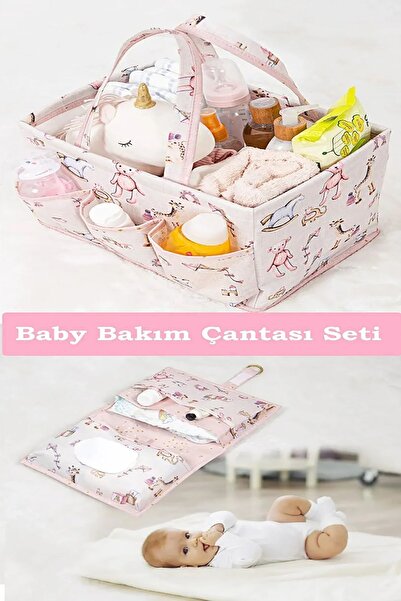 Nisahometeks Baby Bebek Bakım Çantası Seti 2Lİ SET