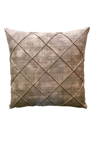 Nisahometeks Față de pernă matlasată 42*42 cm (bej antic)