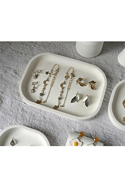 Minima Art Studio Jewelry Plate Organizer Plate Set