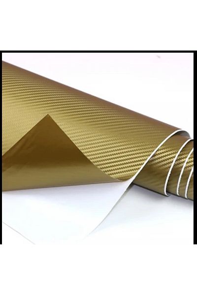 ESEMİZ 3d Gold Serrated Pattern - Durable Vehicle Engine Coating with Air Duct (152cm X 100cm)