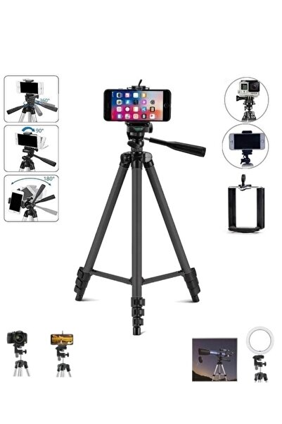 İstanbul Teknoloji Profesyonel Fotoğraf Ve Video Çekimi Tripot Telefon Tutucu...