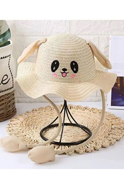 LİNOTTİ قبعة من القش للأطفال مع حركة وصوت