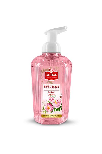Doruk 650ml Spring Flowers Foam Soap