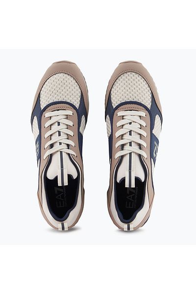 EA7 Colorful Mesh Stripe Logo Unisex Sneaker - X8X027 Xk050-T990