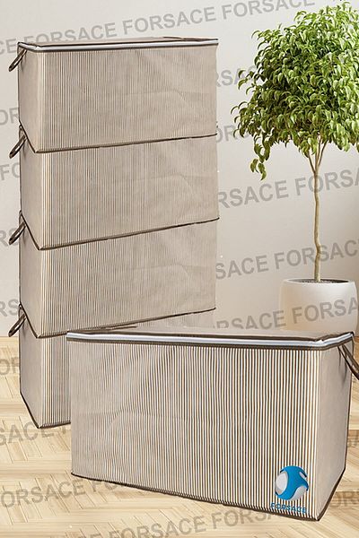 FORSACE Комплект от 5 броя нетъкани завивки/възглавници/дрехи с размер Maxi, 75x40x40 см