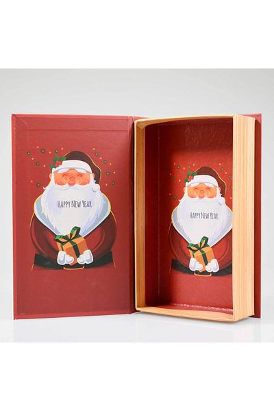 4nio Santa Claus Christmas Book Box