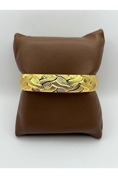 Arnes Jewelry Çelik 22 Ayar Altın Kaplama Bilezik