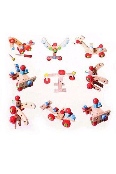 Wooden Toys Wooden Repair Set 31 Pieces
