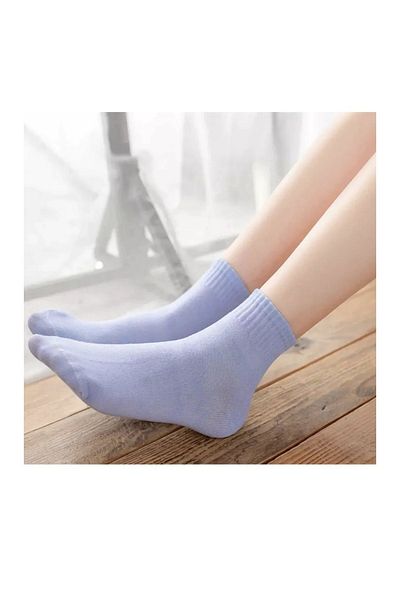REYNBOO SOCKS 12 чифта унисекс памучни чорапи до глезена, без подплата, с възможност за пране