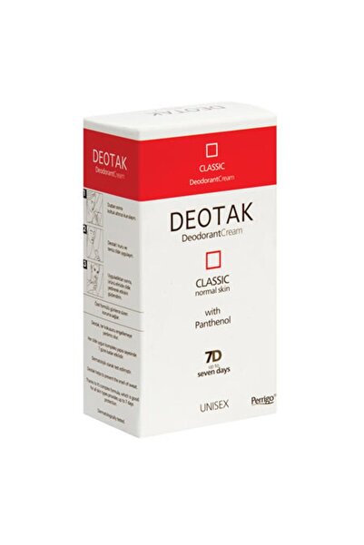 Deotak Marka : Koltuk Altı Roll on krem deodorant Terleme karşıtı