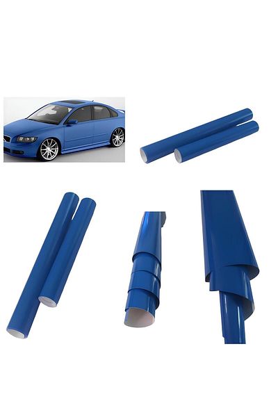 ESEMİZ Blue Color Durable Vehicle Motor Furniture White Goods Covering Foil 126 cm X 200 cm