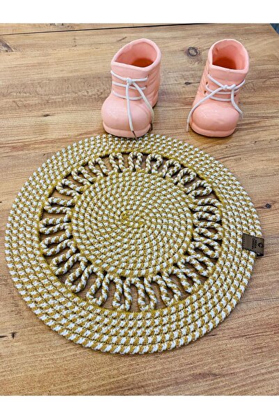 JÜTEX HOME Αμερικάνικη ψάθινη σουπλά από γιούτα