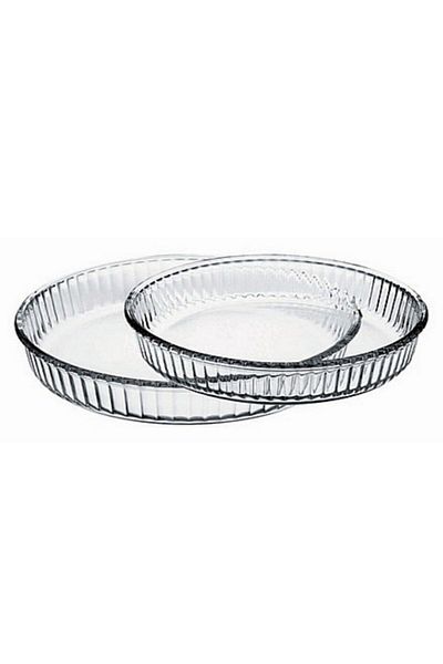 Paşabahçe 159022 Borcam 2 Piece Round Tray Set