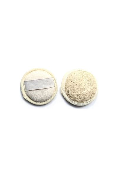 NATUREL Natural Pumpkin Fiber Exfoliating Washcloth for Face Bath Fiber