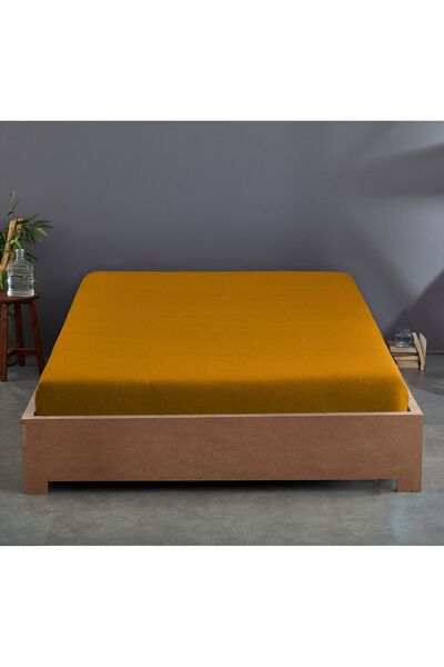 Sabia 100% Cotton 62 Thread Count (155 Tc) 100X200Cm +37Cm Height Single Size Fitted Sheet