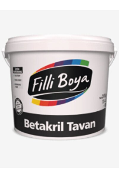 Filli Boya Küf Örtücü Betakril Tavan Boyası 10 Kg