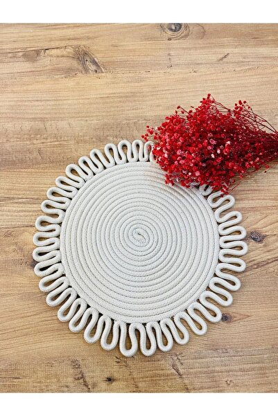 JÜTEX HOME Placă de paie din iută de serviciu american