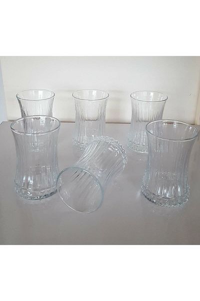 Paşabahçe Elysia 6-Piece Orjin Tea Cup Set - Boxed