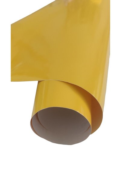 ESEMİZ Sari Renk Durable Vehicle Motor Furniture White Goods Coating Foil (126cm X 50 cm)