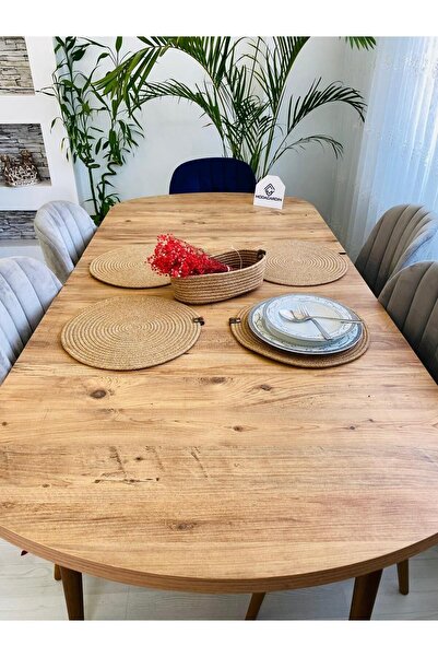 JÜTEX HOME Σετ 5 τεμαχίων από άχυρο από γιούτα American Service Supla και καλάθι