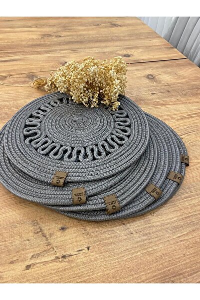 JÜTEX HOME 6 komada jute slame Podmetač Supla