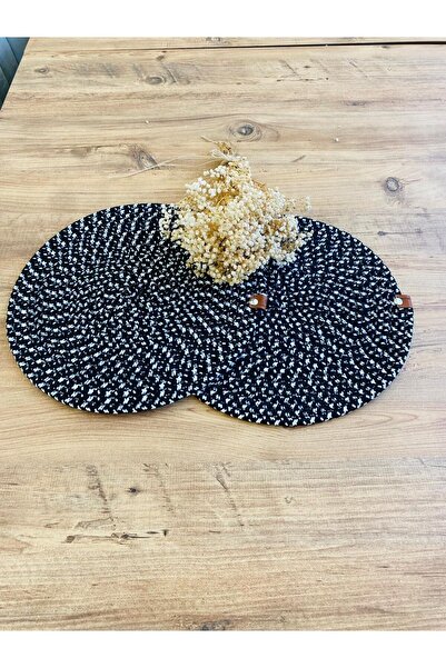 JÜTEX HOME Σετ 2 τεμαχίων από ζατζούρι από άχυρο αμερικανικής υπηρεσίας Supla