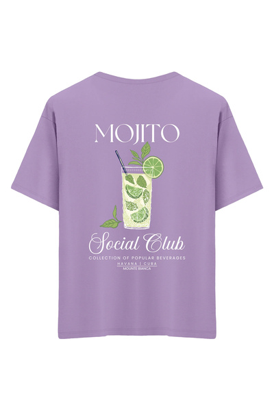 Mounte Bianca Unisex mojito - Oversize kroj T-shirt