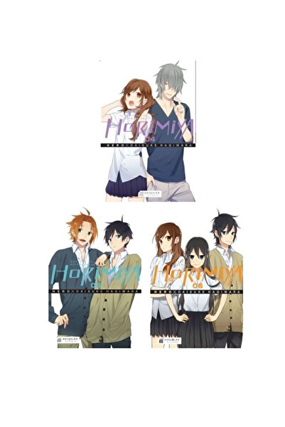 Akıl Çelen Kitaplar Horimiya 4-5-6. Ciltler Manga Seti