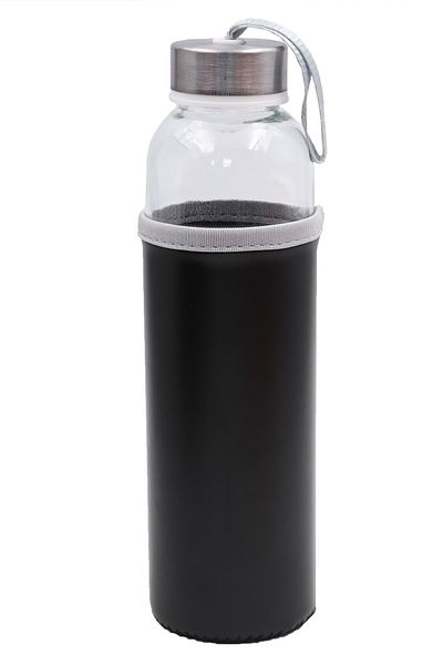 Trendmiya 500 ml Water Bottle - Stitched Mini Note Pen and Gift Set with Notebook and Leather Case