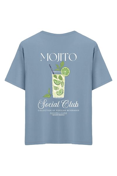 Mounte Bianca Unisex Mojito - Μπλουζάκι Oversize