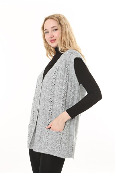 Lamierra Knitwear Wool Vest