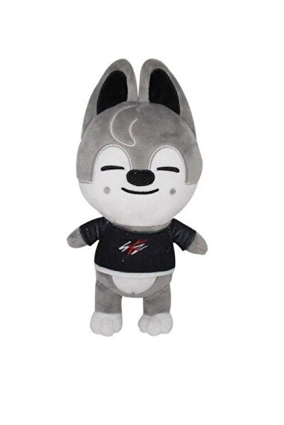 PEPİKON لعبة سكزو وولف تشان المحشوة مع هدية مفاجئة 20 سم