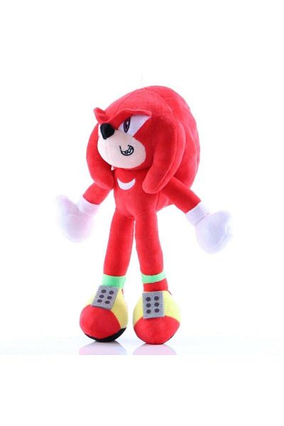 e-life shop Original Import Fabric Sonic Plush Toy Sonic Shadow Amy Rose Echidna Knuckles Jumbo Size 42 Cm