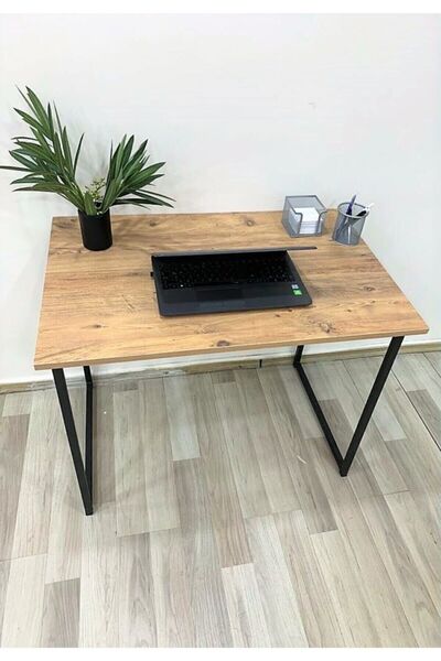 Genel Markalar Çalışma Masası 60x90 cm Bilgisayar Masası Ofis Ders Yemek Masası Çam 47033wbreyon