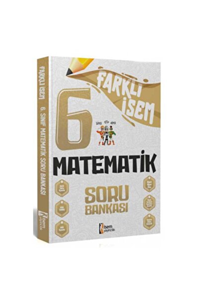 İsem Yayıncılık 2024 Farklı İsem 6. Sınıf Matematik Soru Bankası İsem Ayraç H...