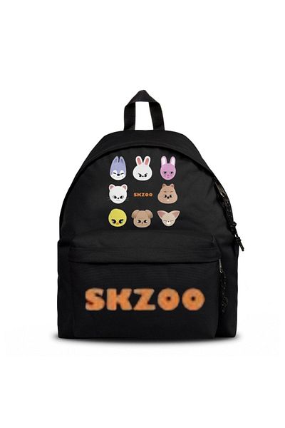 Köstebek Σακίδιο πλάτης Stray Kids Skzoo Black School