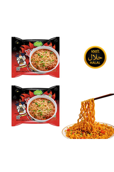 Genel Markalar Hot Chıcken Flavor Ramen Sertifikalı 2 adet
