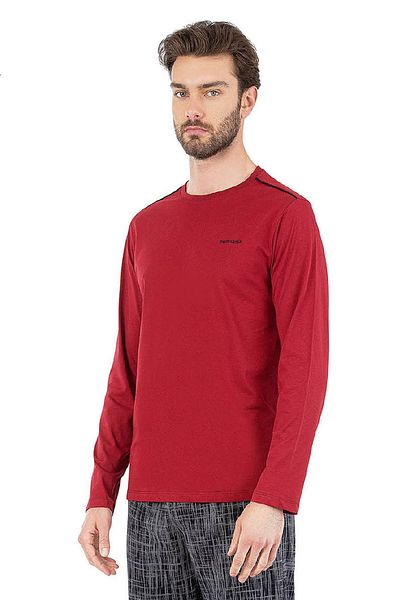 Pierre Cardin 6065 Σετ ανδρικές πιτζάμες - Μακρυμάνικο, Crew Neck
