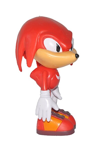 e-life Sonic Hedgehog Anime Character Jointed Red Silicone Toy - Knuckles 16cm