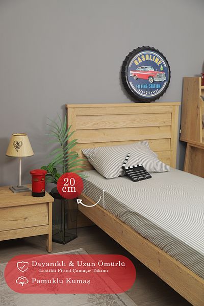 şeffafavm Leaf Set Single Person (Leaf+Pillow Case)
