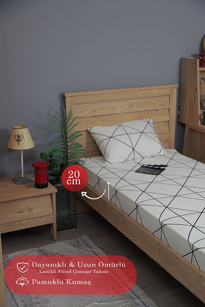 şeffafavm Leaf Set Single Person (Leaf+Pillow Case)