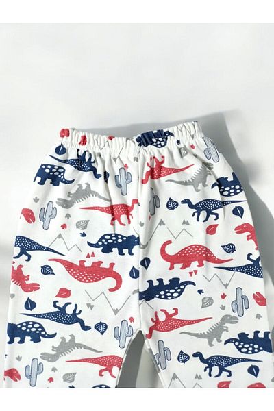 lokobomb Combed Cotton Undercounter Children's Pajamas