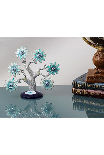 e-life shop Feng Shui Nazar Boncuğu Çiçeği Hayat Ağacı Servet Çakra Şans Ağac...