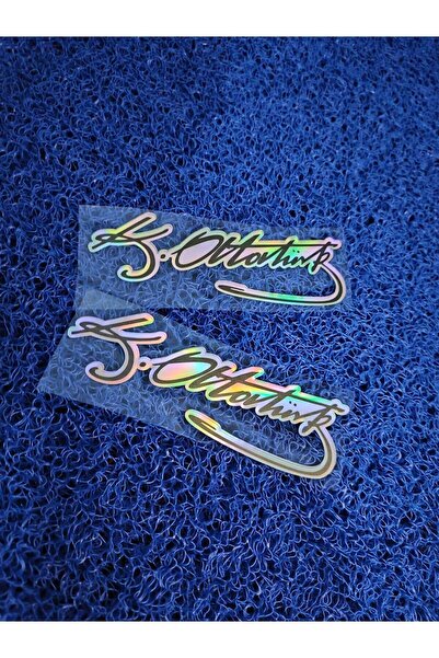 CEBECİOTO K.ATATURK SIGNATURE HOLOGRAM 2 قطعة ملحقات أوتوماتيكية