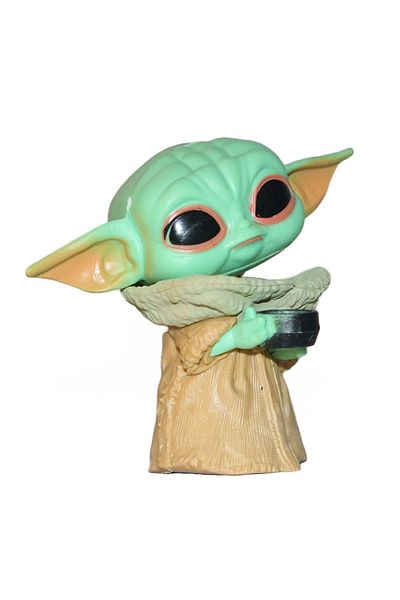 e-life Star Wars The Mandalorian Grogu Baby Yoda Pop Style 3D Collectible Figure Toy