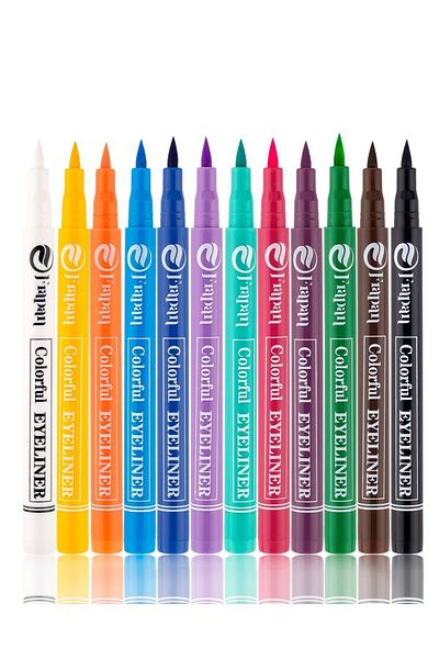 Frapan 12 Pieces Pencil Eyeliner Set