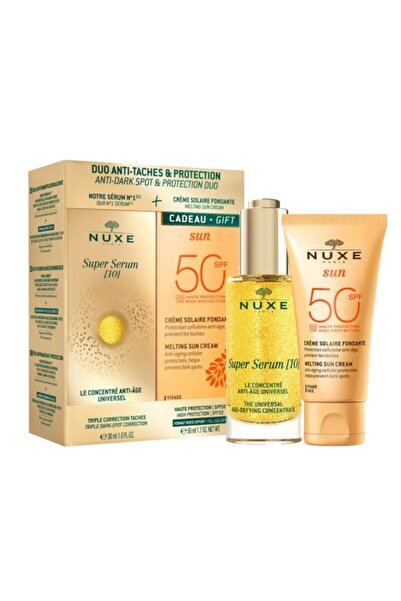 Nuxe Super Serum 10 30ml + Creme Visage Güneş Kremi SPF50 50ml