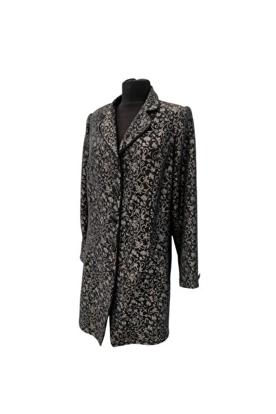 gönül moda Siyah Brokar Ceket