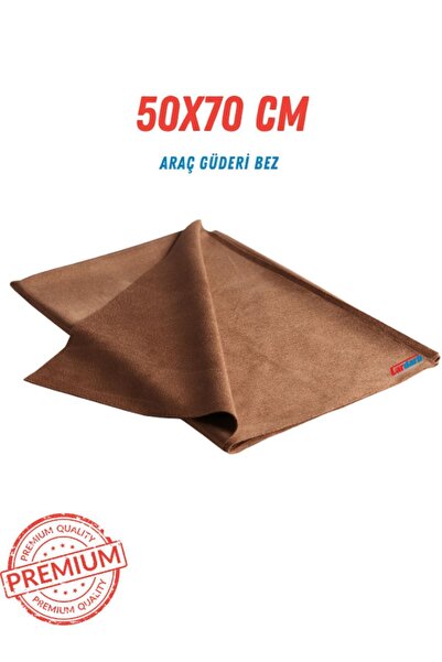 cardarb En Büyük Boy Güderi Araç Araba Temizlik Bezi 50x70 Premium Güderi